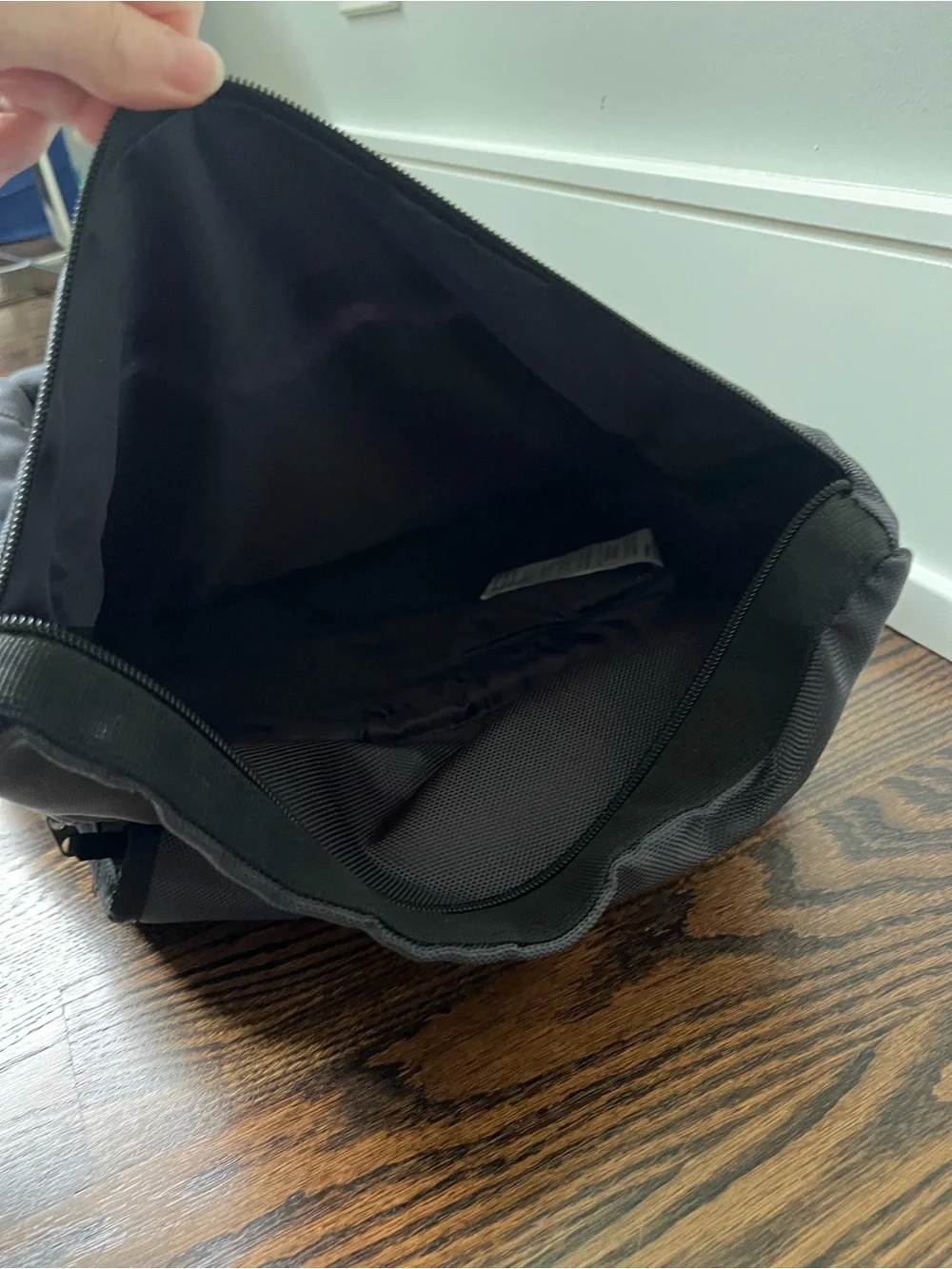 NWOT Ashbury dark gray flip top laptop backpack - Amazon corporate swag bag
